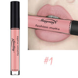 12Colors Long Lasting Waterproof Liquid Pencil Matte Lipstick Lip Gloss Makeup Nonstick cup