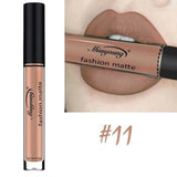 12Colors Long Lasting Waterproof Liquid Pencil Matte Lipstick Lip Gloss Makeup Nonstick cup