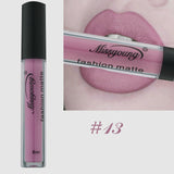 12Colors Long Lasting Waterproof Liquid Pencil Matte Lipstick Lip Gloss Makeup Nonstick cup