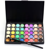 40 Color Eyeshadow Palette Make Up Earth Eye Shadow Cosmetic Glitter Waterproof Long Lasting Makeup Tools For Women Beauty