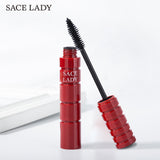 SACE LADY 4D Mascara Curling Thick Eyelashes Makeup Waterproof 3d Rimel Extension Make Up Silk Fiber Eye Lash Mascara Cosmetic