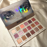 Beauty Glazed 18 Color Makeup Eyeshadow Palette Nude Waterproof Glitter Pigment Smoky Eye Shadow Pallete 18Color Make up Palette