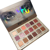 Beauty Glazed 18 Color Makeup Eyeshadow Palette Nude Waterproof Glitter Pigment Smoky Eye Shadow Pallete 18Color Make up Palette