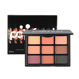 NAQIER Eye Makeup Nudes Palette 40 Color Matte Eyeshadow Pallete glitter powder Eye Shadows Earth brush set stamps pigment