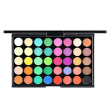 NAQIER Eye Makeup Nudes Palette 40 Color Matte Eyeshadow Pallete glitter powder Eye Shadows Earth brush set stamps pigment