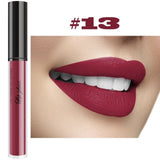 12 Colors Waterproof Matte Liquid Lipstick long-lasting Red Black Lip gloss Makeup Stick Nude Beauty Lip Tint Korea Cosmetics