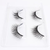 HBZGTLAD 2 pairs natural false eyelashes fake lashes long makeup 3d mink eyelashes eyelash extension mink eyelashes for beauty