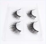 HBZGTLAD 2 pairs natural false eyelashes fake lashes long makeup 3d mink eyelashes eyelash extension mink eyelashes for beauty