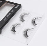 HBZGTLAD 2 pairs natural false eyelashes fake lashes long makeup 3d mink eyelashes eyelash extension mink eyelashes for beauty