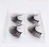 HBZGTLAD 2 pairs natural false eyelashes fake lashes long makeup 3d mink eyelashes eyelash extension mink eyelashes for beauty