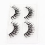 HBZGTLAD 2 pairs natural false eyelashes fake lashes long makeup 3d mink eyelashes eyelash extension mink eyelashes for beauty