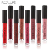 FOCALLURE waterproof matte Liquid lipstick Moisturizer velvet Smooth mate lip stick lasting Lip Gloss Cosmetic Beauty Makeup