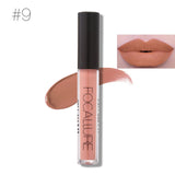 FOCALLURE waterproof matte Liquid lipstick Moisturizer velvet Smooth mate lip stick lasting Lip Gloss Cosmetic Beauty Makeup