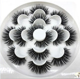 HBZGTLAD 1/2/7 pairs natural false eyelashes fake lashes long makeup 3d mink lashes eyelash extension mink eyelashes for beauty