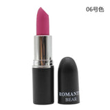 2019 New Sexy Color Beauty Red Lips Baton Matte Velvet Lip Stick Waterproof Makeup Pigment Brown Nude Matte Lipstick Pencils