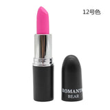 2019 New Sexy Color Beauty Red Lips Baton Matte Velvet Lip Stick Waterproof Makeup Pigment Brown Nude Matte Lipstick Pencils