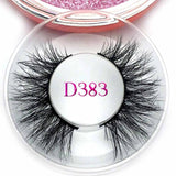 Mikiwi D390 Mink Eyelashes 3D Mink Lashes Thick HandMade Full Strip Lashes Cruelty Free Luxury Makeup Dramatic Lashes