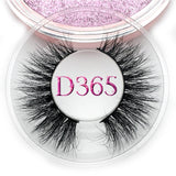 Mikiwi D390 Mink Eyelashes 3D Mink Lashes Thick HandMade Full Strip Lashes Cruelty Free Luxury Makeup Dramatic Lashes