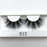 Mikiwi 25mm 3D Mink Lashes E04 100% Cruelty free Thick soft Natural 25mm Mink Lashes False Eyelashes Makeup Dramatic Long Lashes