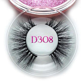 Mikiwi D390 Mink Eyelashes 3D Mink Lashes Thick HandMade Full Strip Lashes Cruelty Free Luxury Makeup Dramatic Lashes