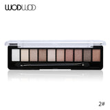 WODWOD Brand Makeup Palette 10 Color Nude Matte Eyeshadow Shimmer Diamond Glitter Eye Shadow