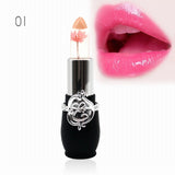 Moisturizer Long-lasting Jelly Flower Lipstick Makeup Temperature Changed Colorful Lip Blam Pink Pintalabios Transparent