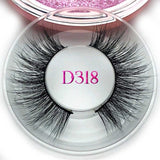 Mikiwi D390 Mink Eyelashes 3D Mink Lashes Thick HandMade Full Strip Lashes Cruelty Free Luxury Makeup Dramatic Lashes