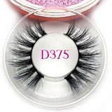 Mikiwi D390 Mink Eyelashes 3D Mink Lashes Thick HandMade Full Strip Lashes Cruelty Free Luxury Makeup Dramatic Lashes